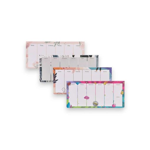 Picture of WEEKLY PLANNER 12X26CM 48 SHEETS